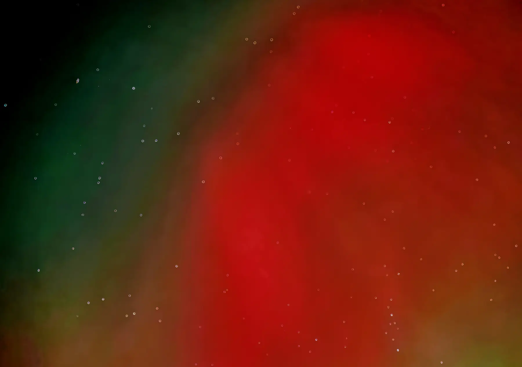 Abstract bands of aurora color